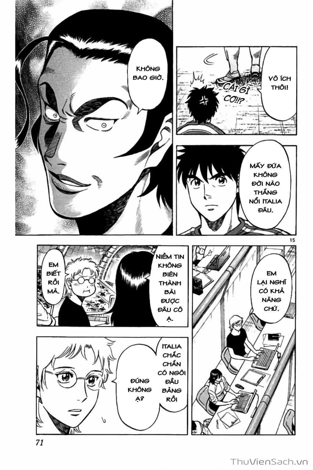 Truyện Tranh Vũ Điệu Trên Sân Cỏ - Fantasista Stella trang 2