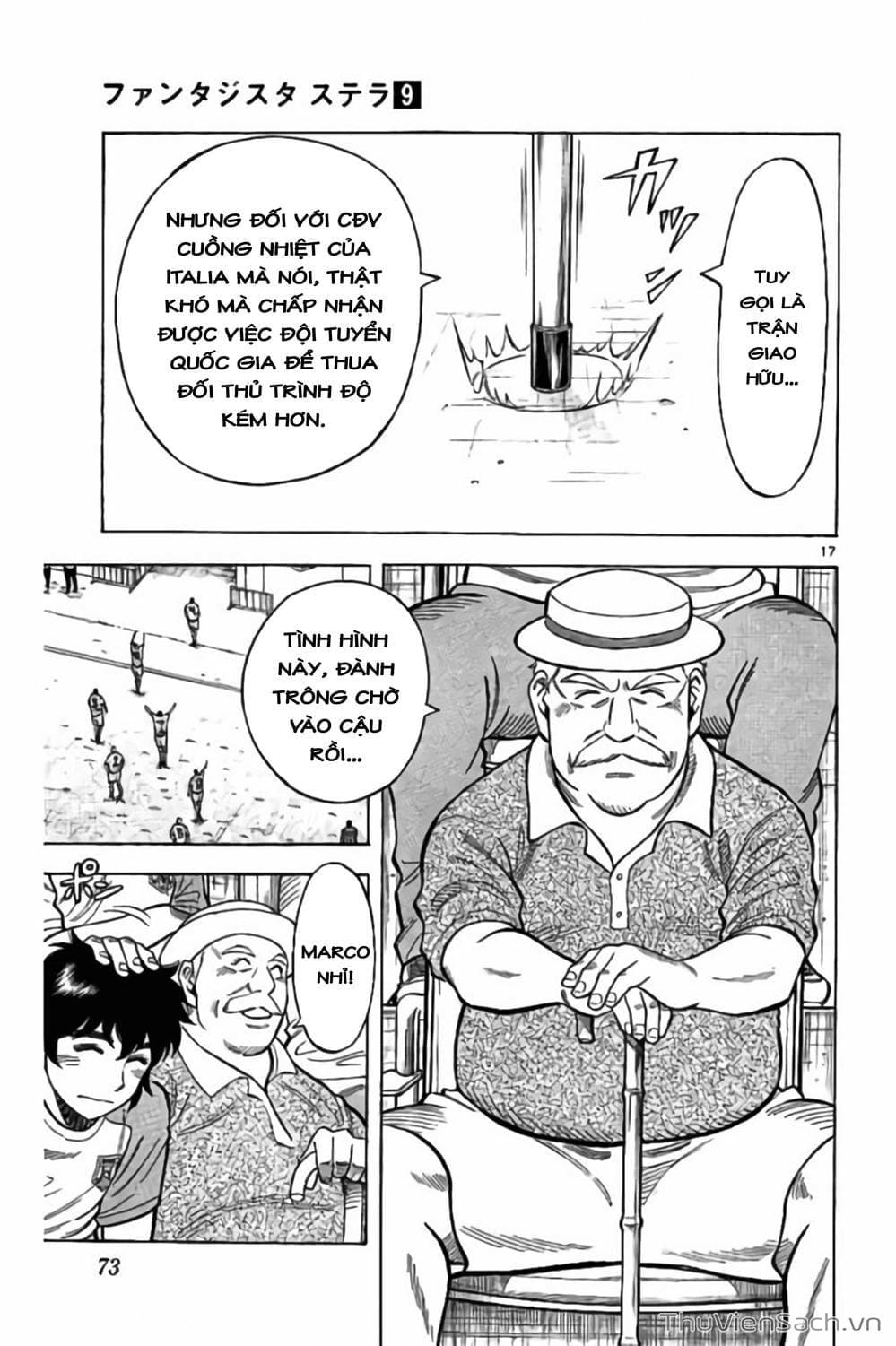 Truyện Tranh Vũ Điệu Trên Sân Cỏ - Fantasista Stella trang 2