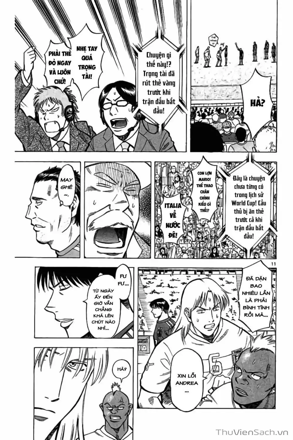 Truyện Tranh Vũ Điệu Trên Sân Cỏ - Fantasista Stella trang 2