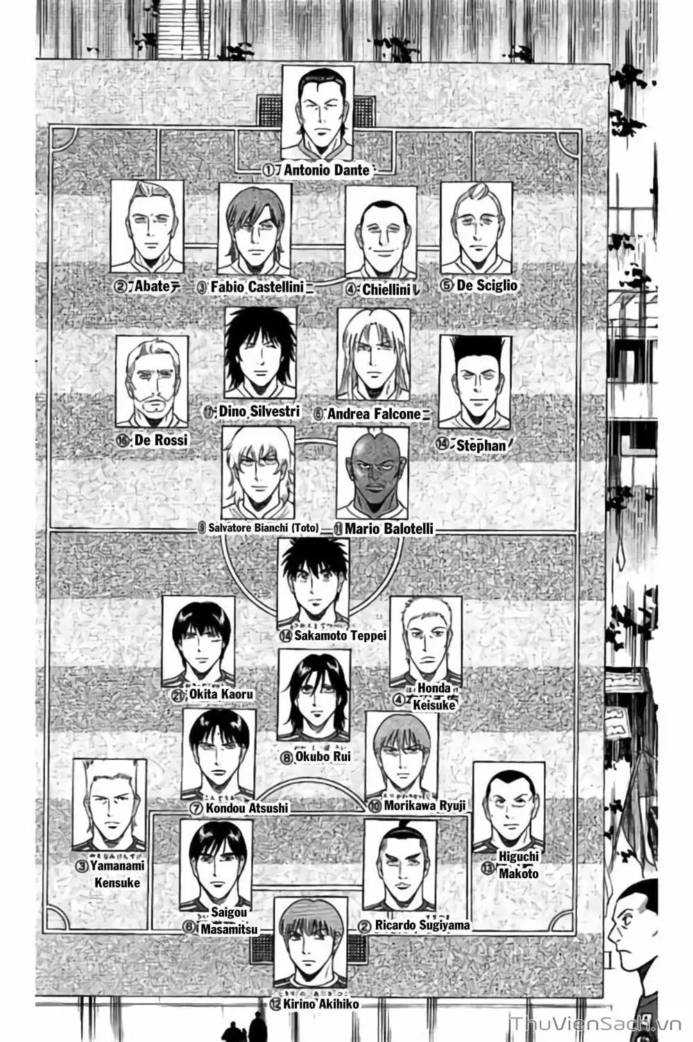 Truyện Tranh Vũ Điệu Trên Sân Cỏ - Fantasista Stella trang 2