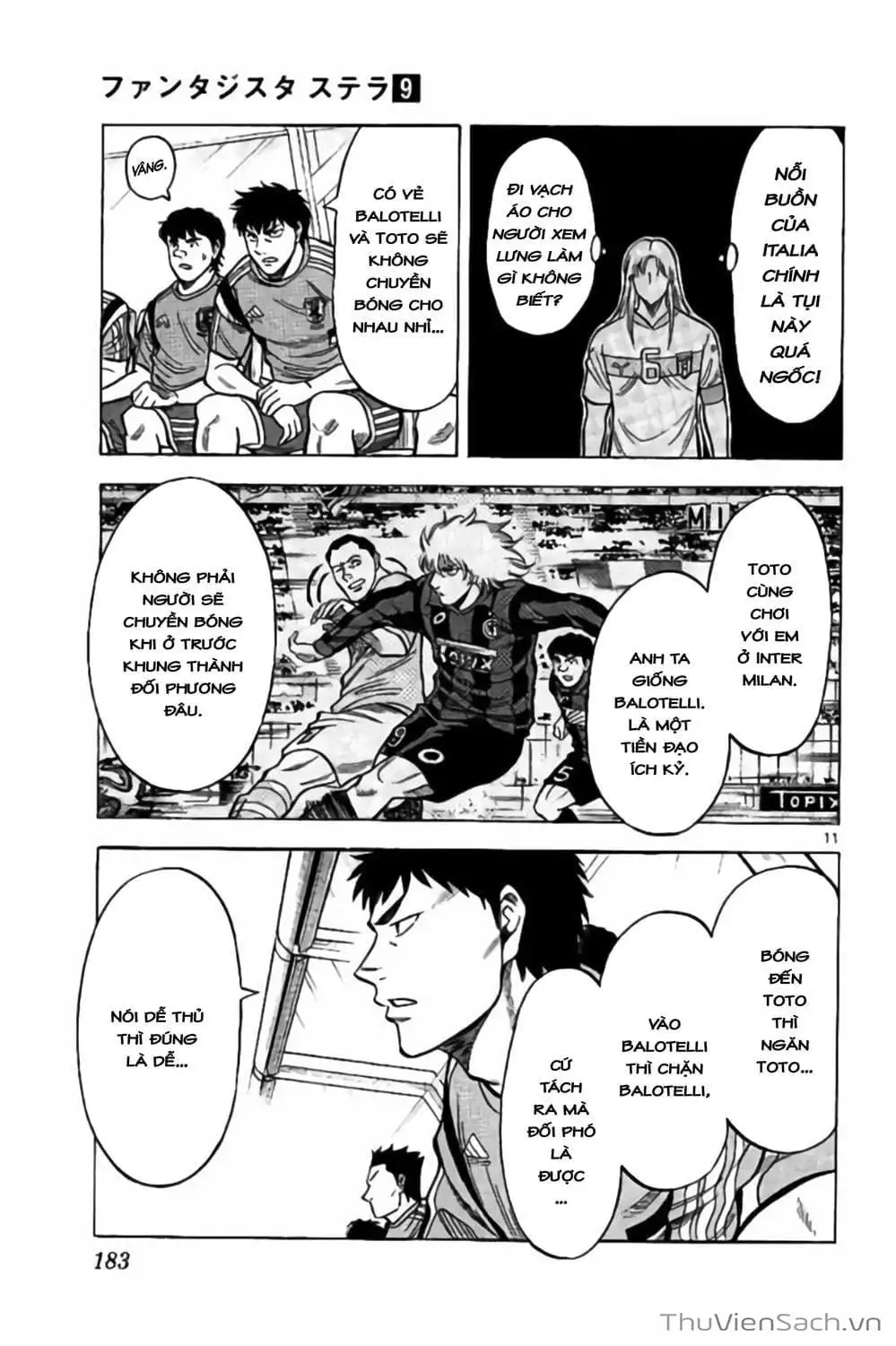 Truyện Tranh Vũ Điệu Trên Sân Cỏ - Fantasista Stella trang 2