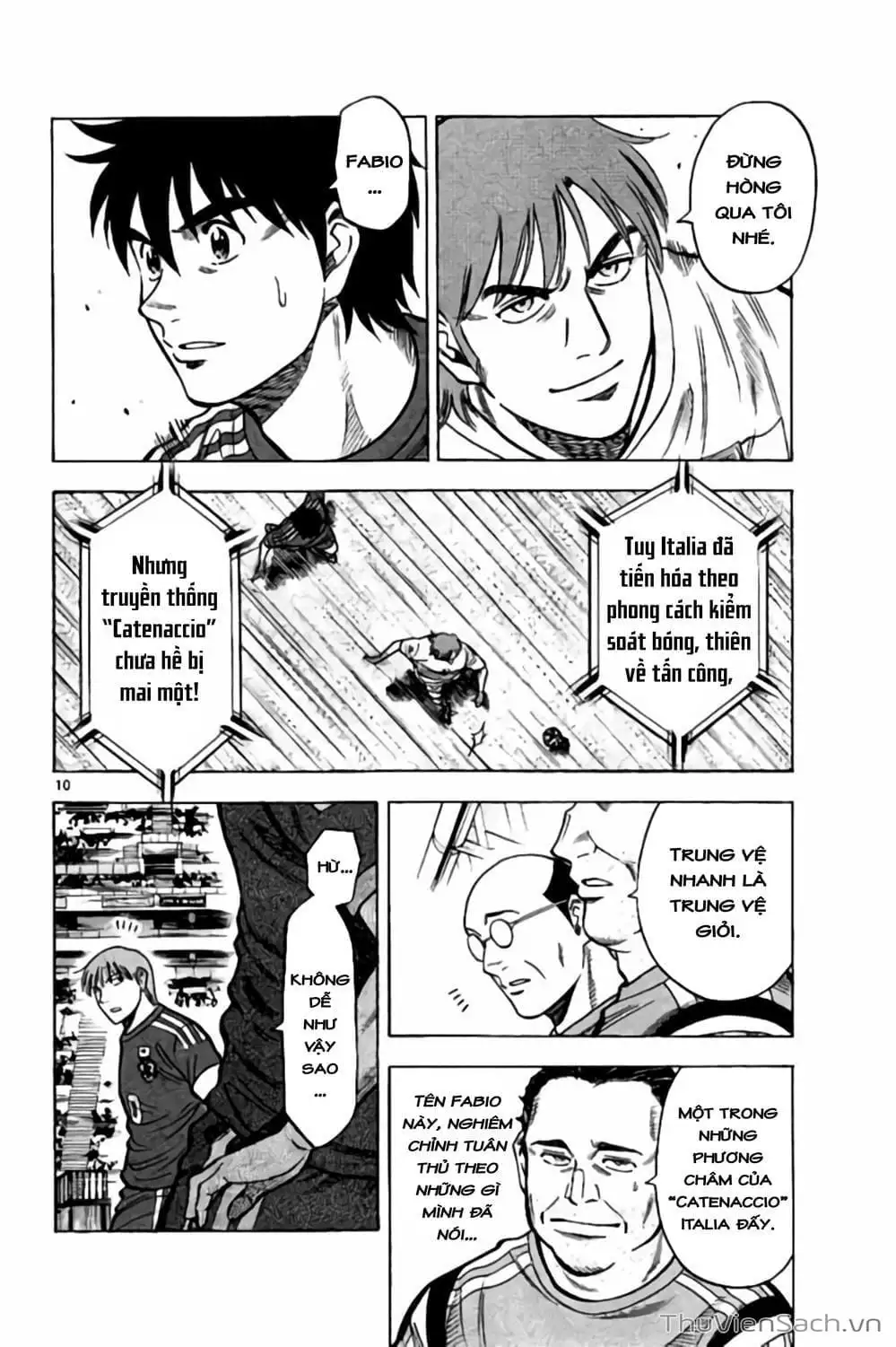 Truyện Tranh Vũ Điệu Trên Sân Cỏ - Fantasista Stella trang 2