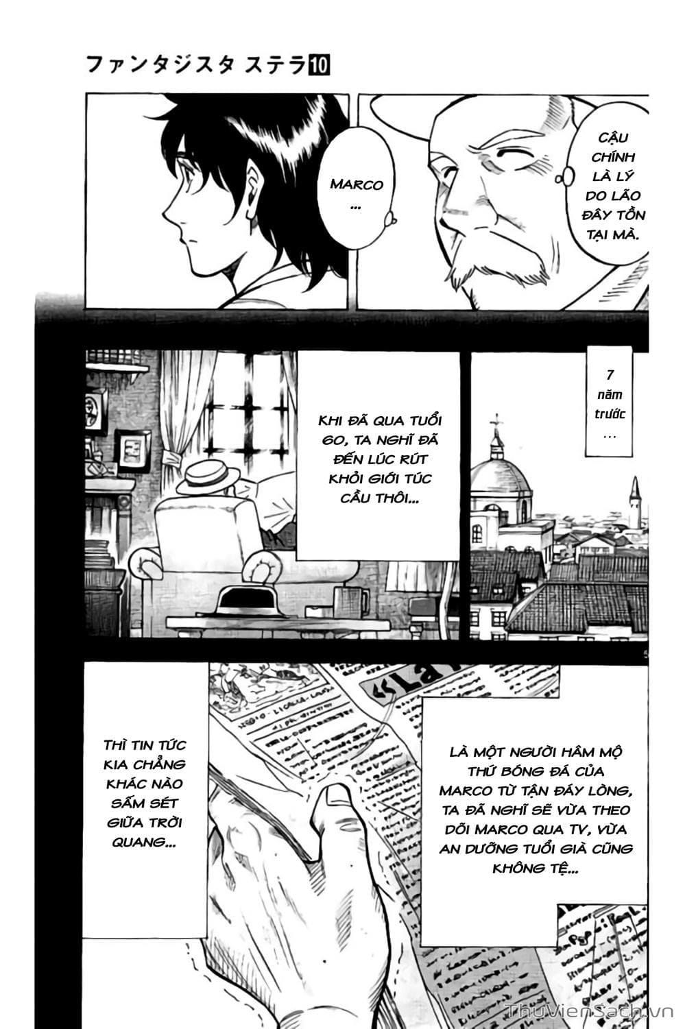 Truyện Tranh Vũ Điệu Trên Sân Cỏ - Fantasista Stella trang 2