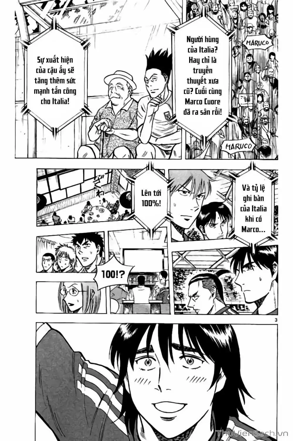 Truyện Tranh Vũ Điệu Trên Sân Cỏ - Fantasista Stella trang 2