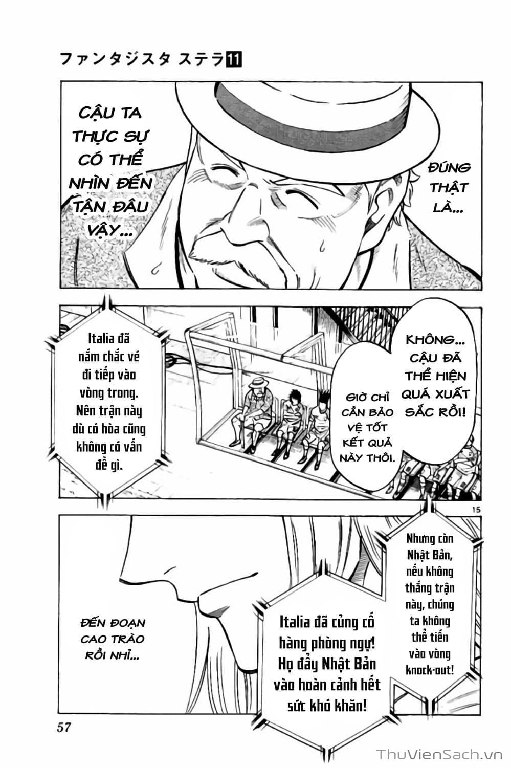 Truyện Tranh Vũ Điệu Trên Sân Cỏ - Fantasista Stella trang 2