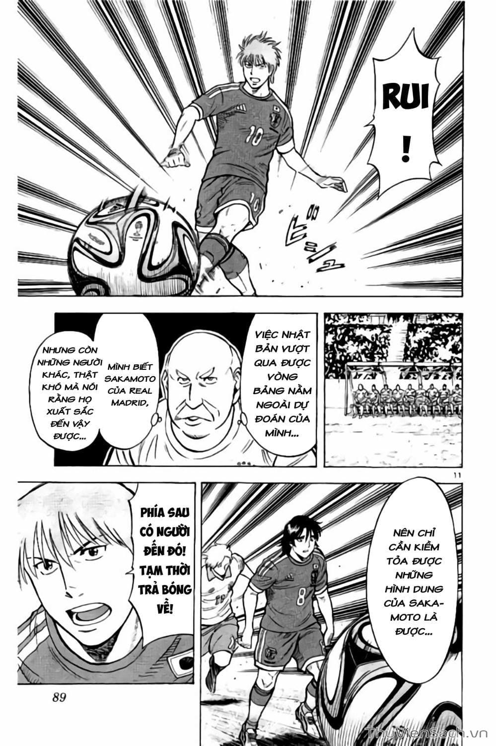 Truyện Tranh Vũ Điệu Trên Sân Cỏ - Fantasista Stella trang 2