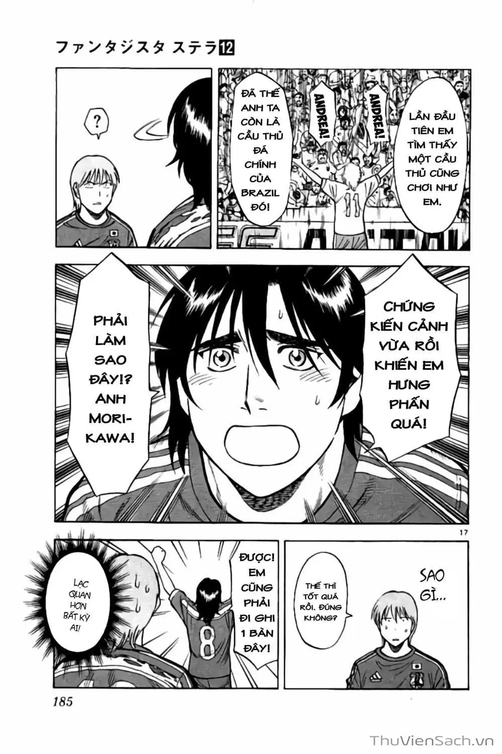 Truyện Tranh Vũ Điệu Trên Sân Cỏ - Fantasista Stella trang 2