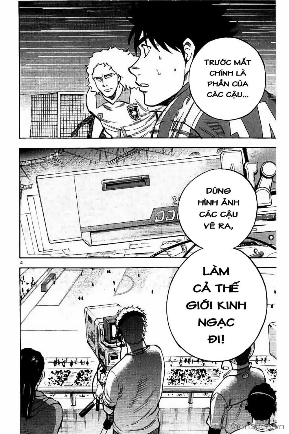 Truyện Tranh Vũ Điệu Trên Sân Cỏ - Fantasista Stella trang 2