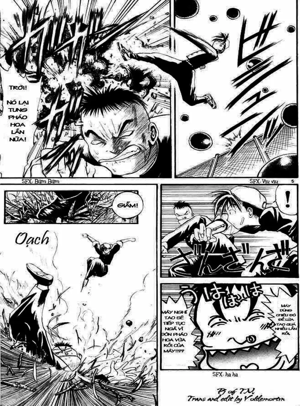 Truyện Tranh Ngọn Lửa Recca - Flame Of Recca trang 9