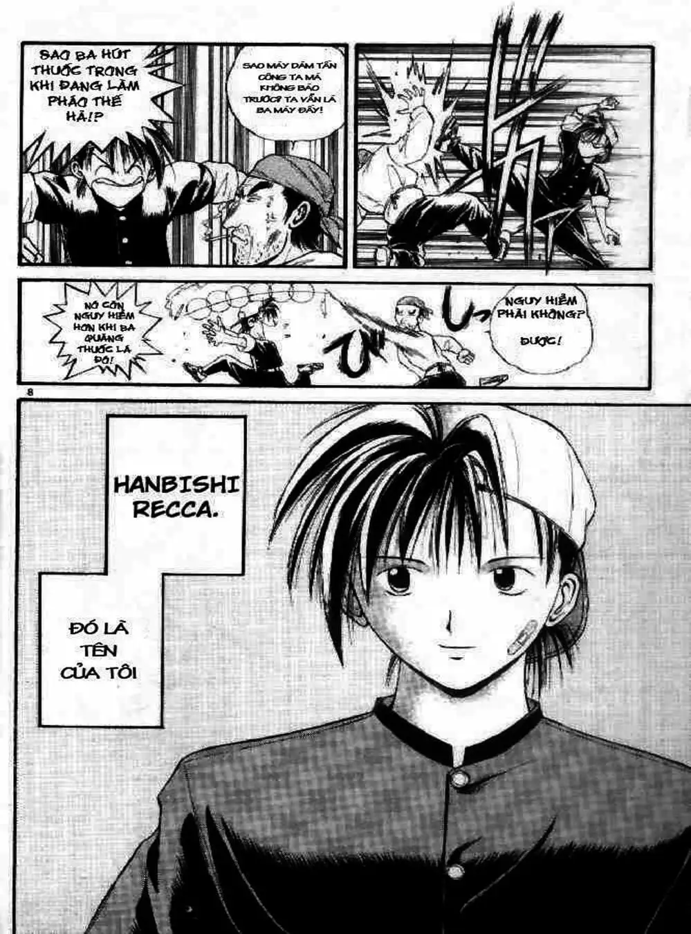 Truyện Tranh Ngọn Lửa Recca - Flame Of Recca trang 9