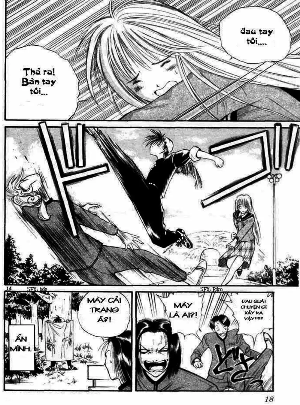 Truyện Tranh Ngọn Lửa Recca - Flame Of Recca trang 9