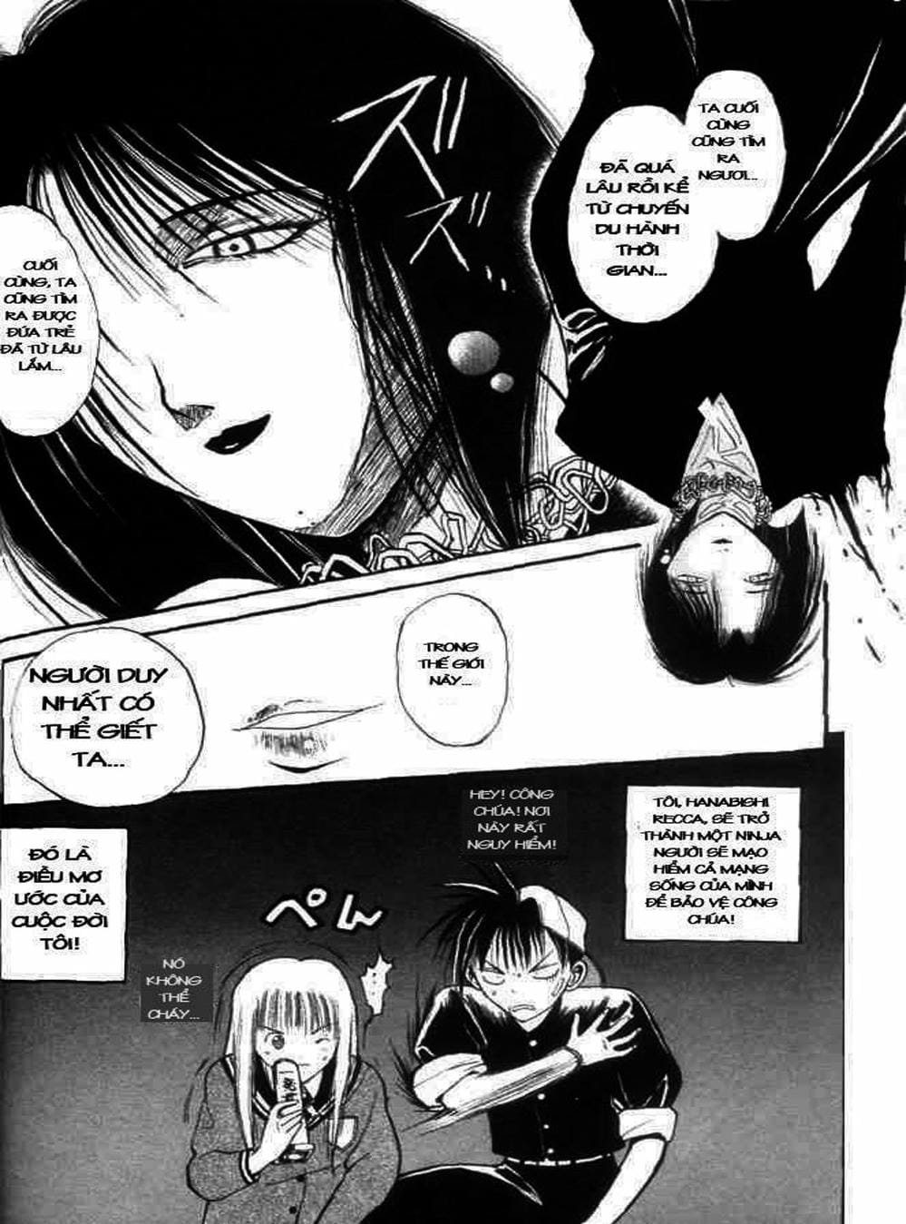 Truyện Tranh Ngọn Lửa Recca - Flame Of Recca trang 9