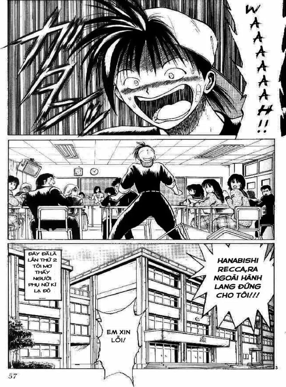 Truyện Tranh Ngọn Lửa Recca - Flame Of Recca trang 9