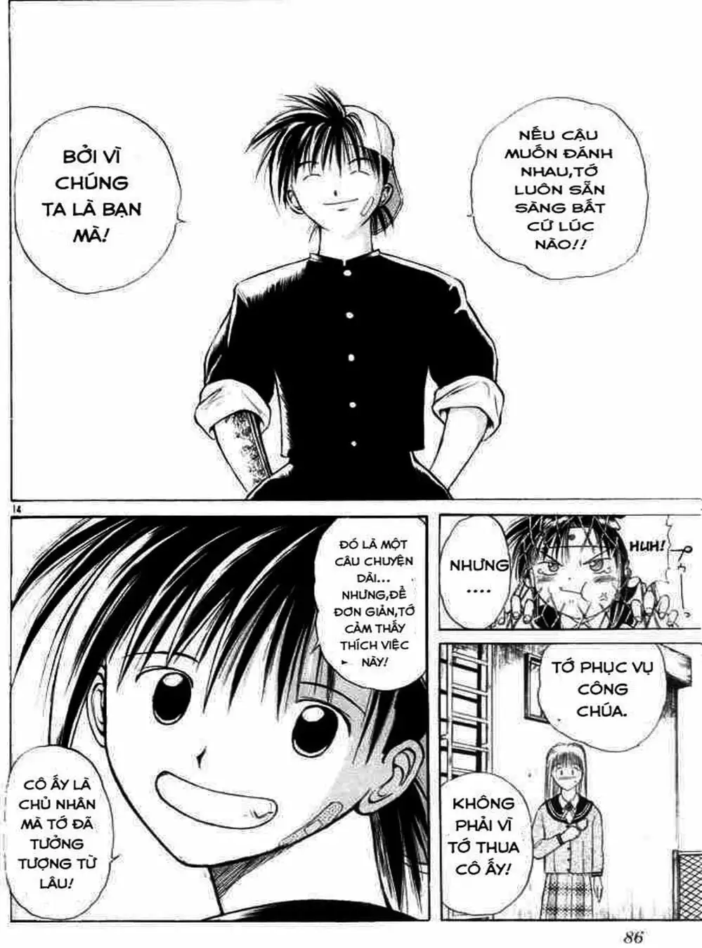 Truyện Tranh Ngọn Lửa Recca - Flame Of Recca trang 9