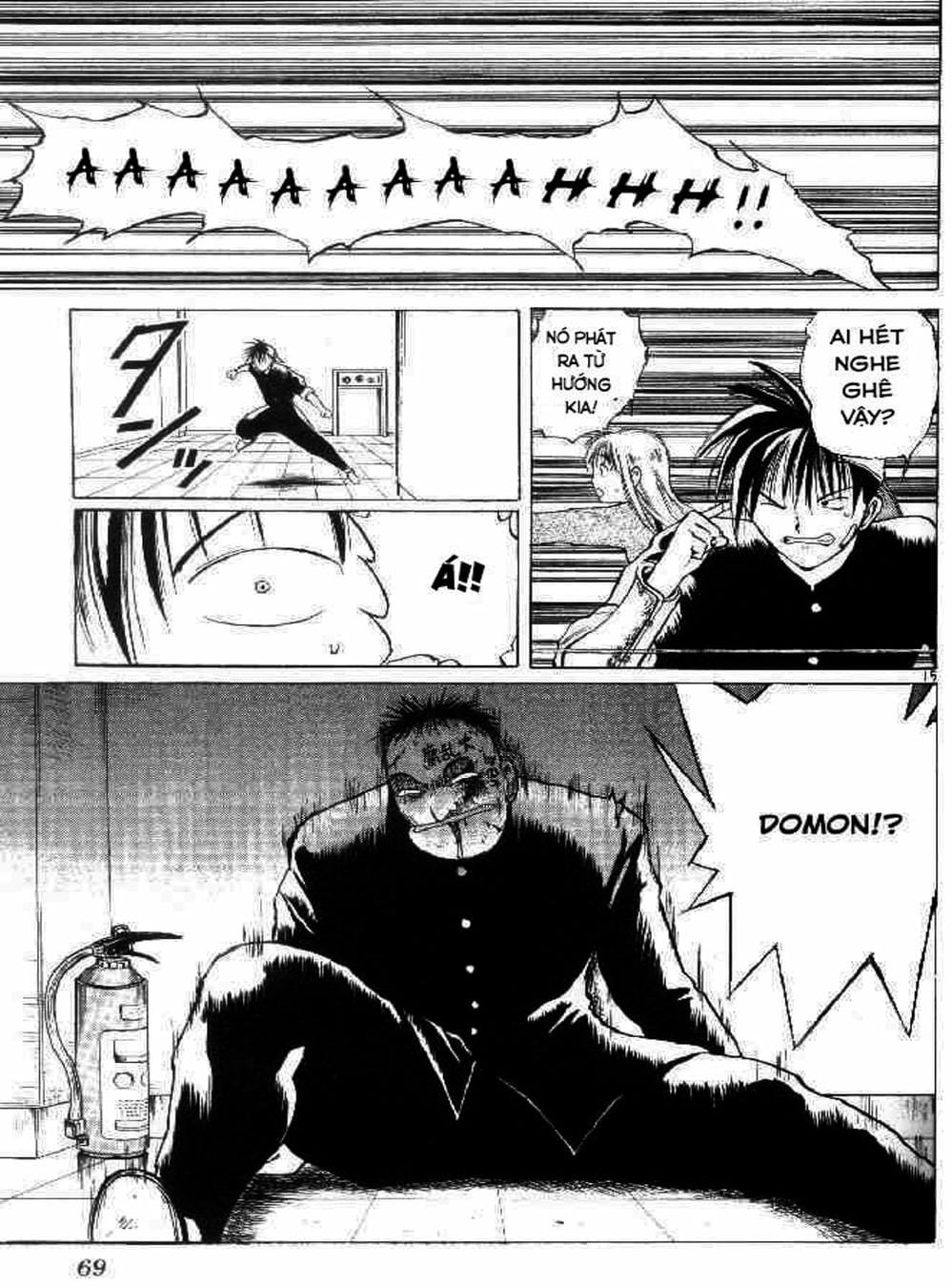 Truyện Tranh Ngọn Lửa Recca - Flame Of Recca trang 9