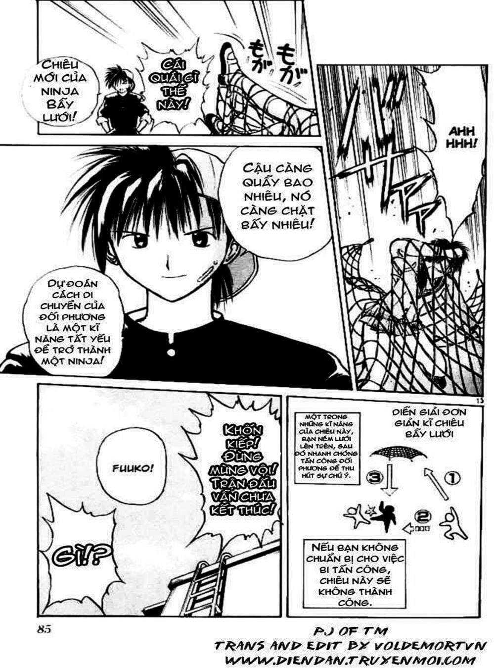 Truyện Tranh Ngọn Lửa Recca - Flame Of Recca trang 9