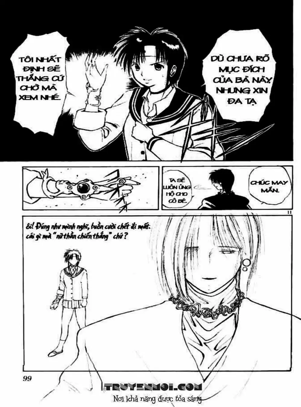 Truyện Tranh Ngọn Lửa Recca - Flame Of Recca trang 9