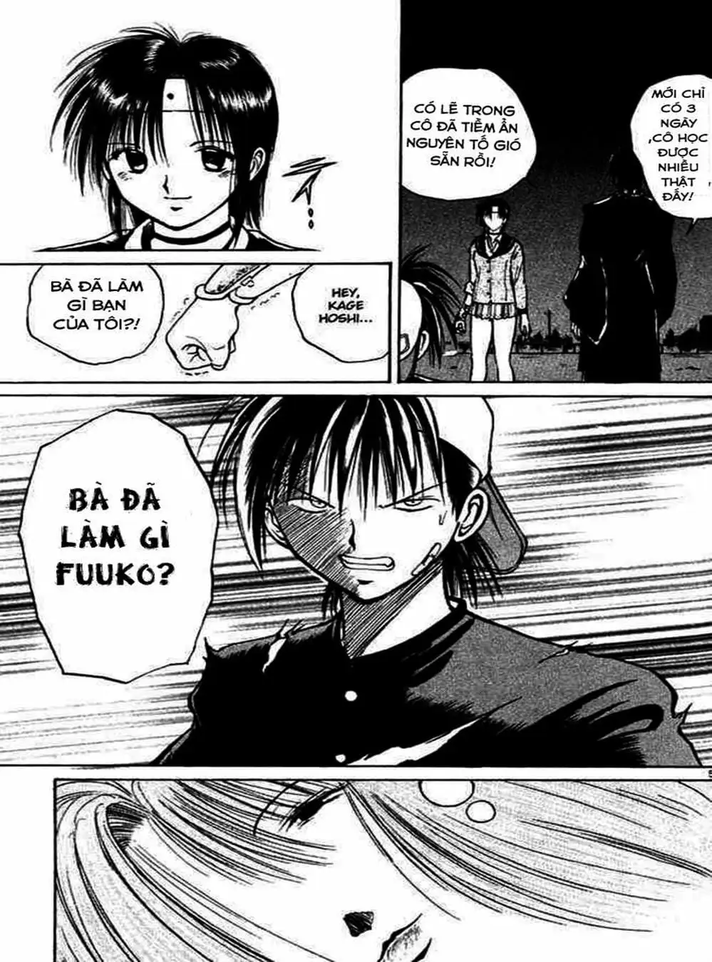 Truyện Tranh Ngọn Lửa Recca - Flame Of Recca trang 9