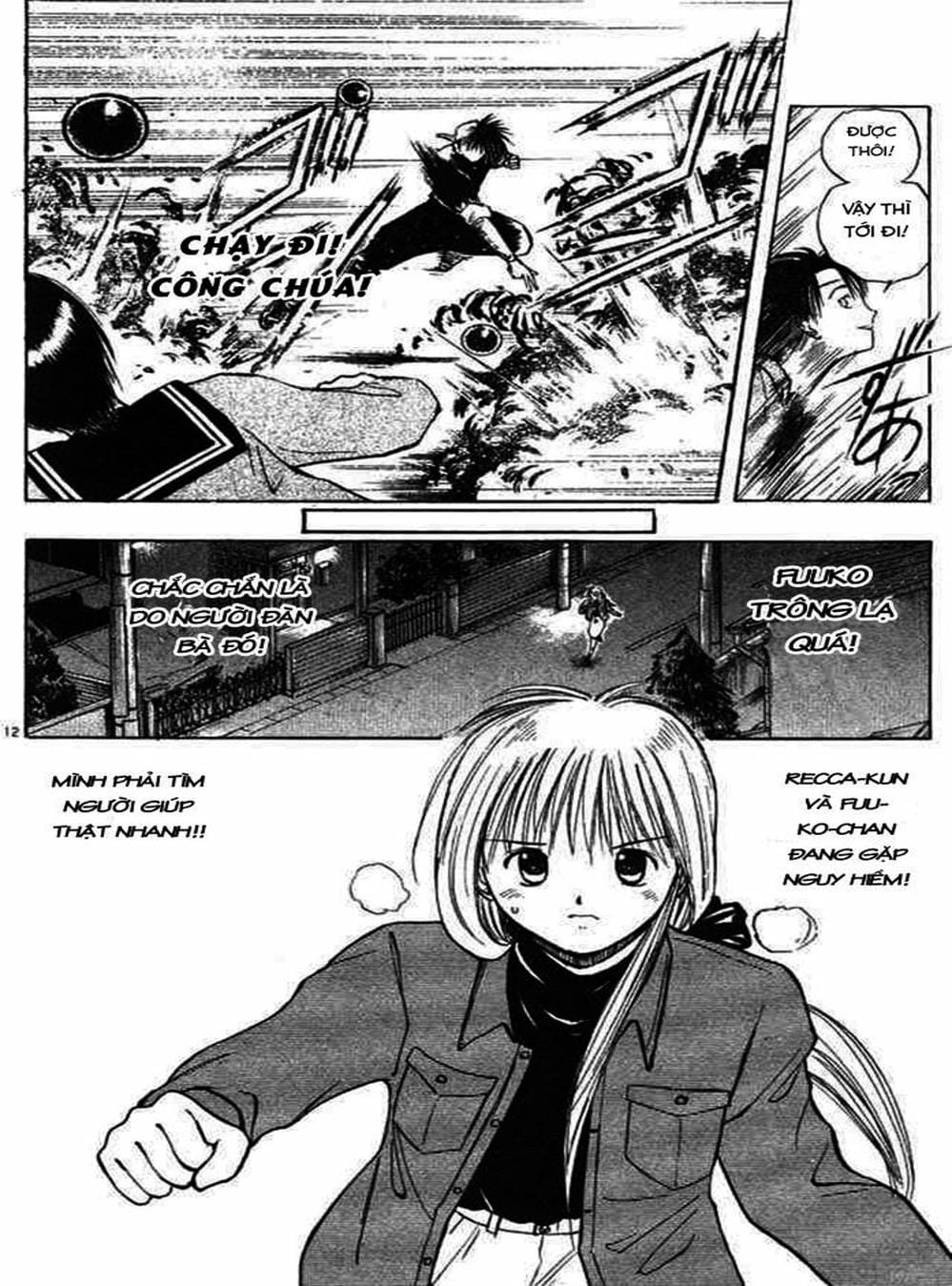 Truyện Tranh Ngọn Lửa Recca - Flame Of Recca trang 9