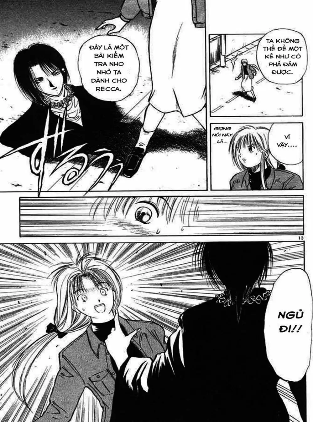 Truyện Tranh Ngọn Lửa Recca - Flame Of Recca trang 9
