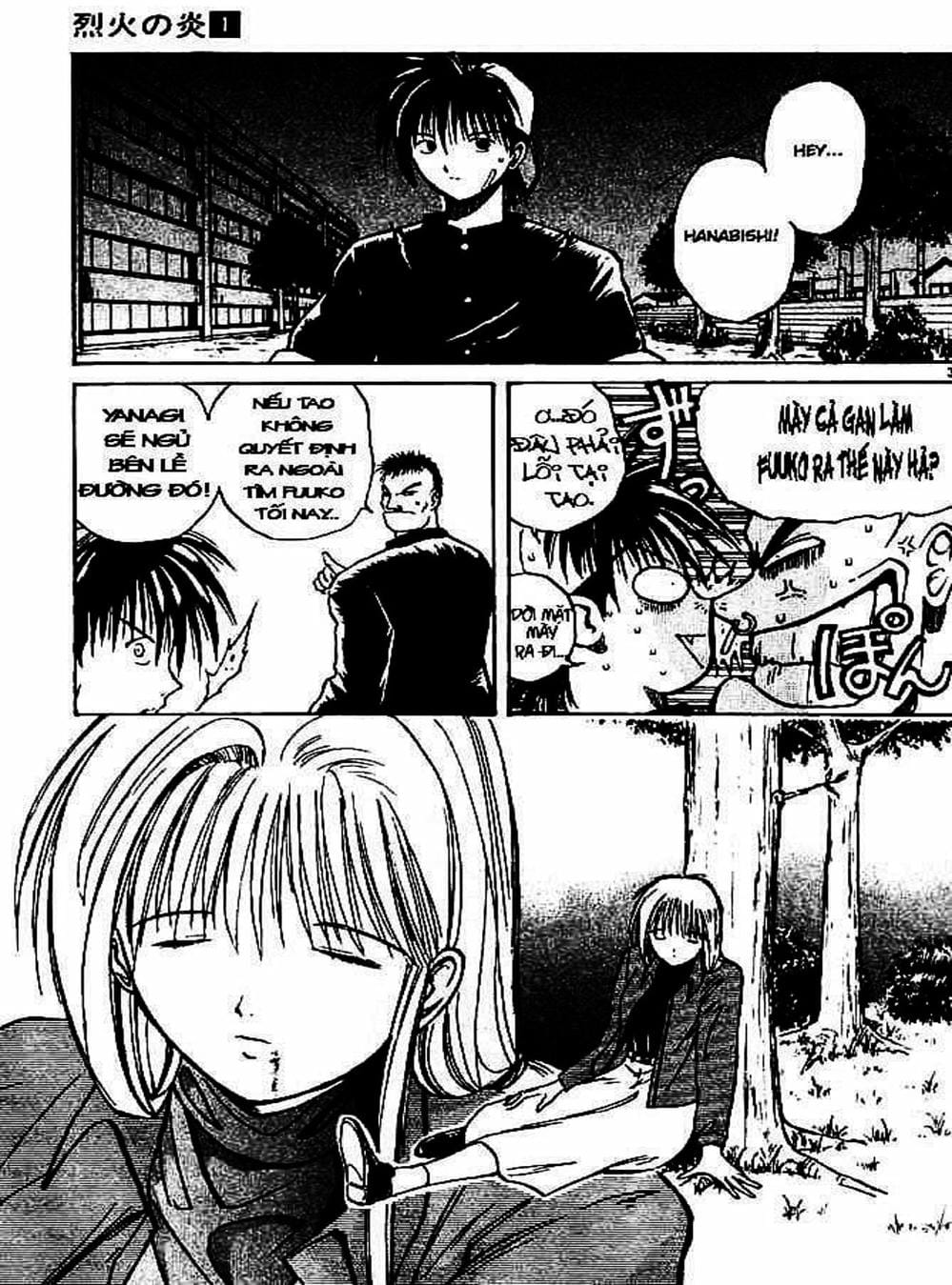 Truyện Tranh Ngọn Lửa Recca - Flame Of Recca trang 9