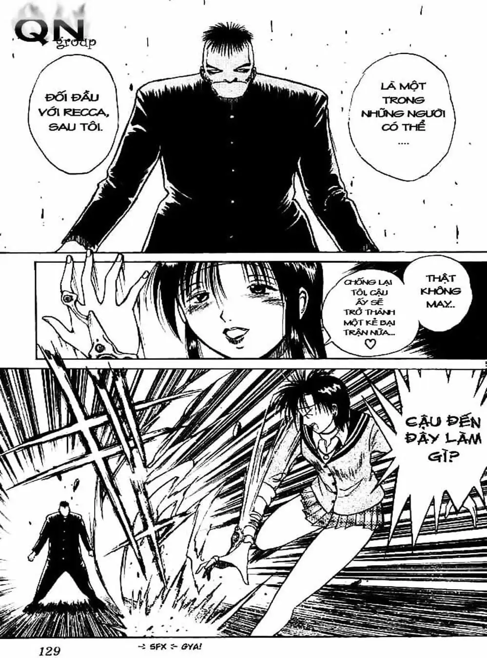 Truyện Tranh Ngọn Lửa Recca - Flame Of Recca trang 9