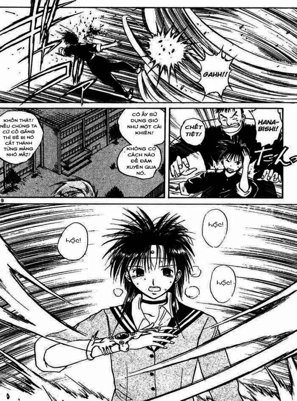 Truyện Tranh Ngọn Lửa Recca - Flame Of Recca trang 9