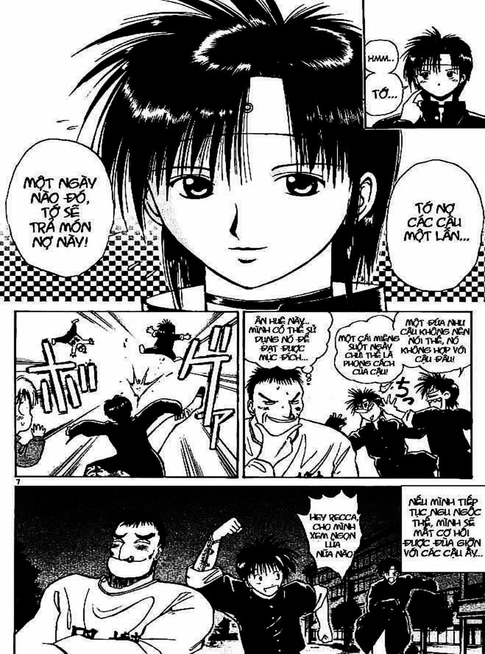 Truyện Tranh Ngọn Lửa Recca - Flame Of Recca trang 9