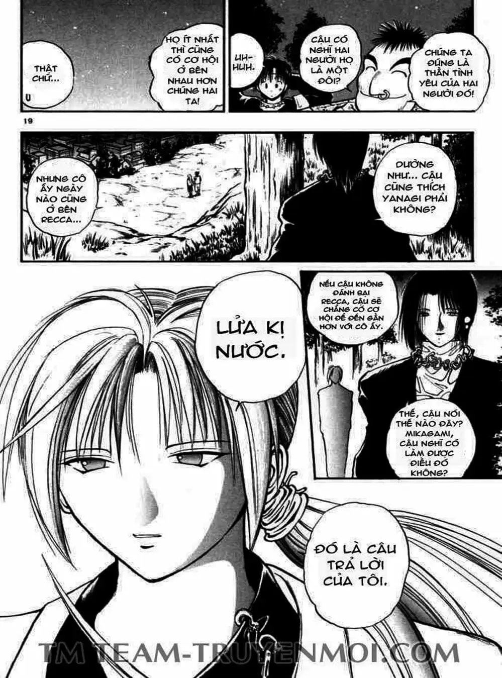 Truyện Tranh Ngọn Lửa Recca - Flame Of Recca trang 9