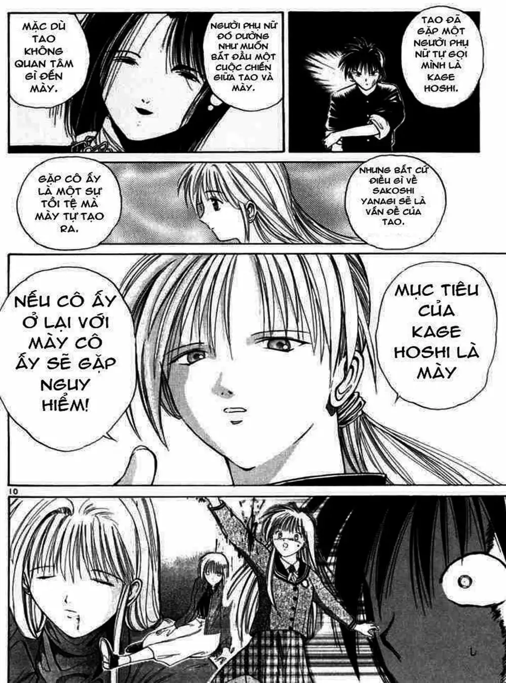 Truyện Tranh Ngọn Lửa Recca - Flame Of Recca trang 9