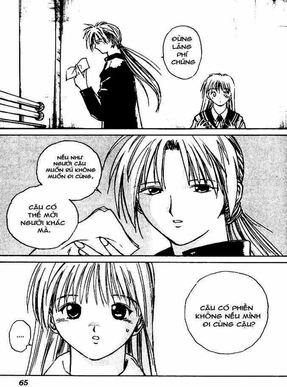 Truyện Tranh Ngọn Lửa Recca - Flame Of Recca trang 9