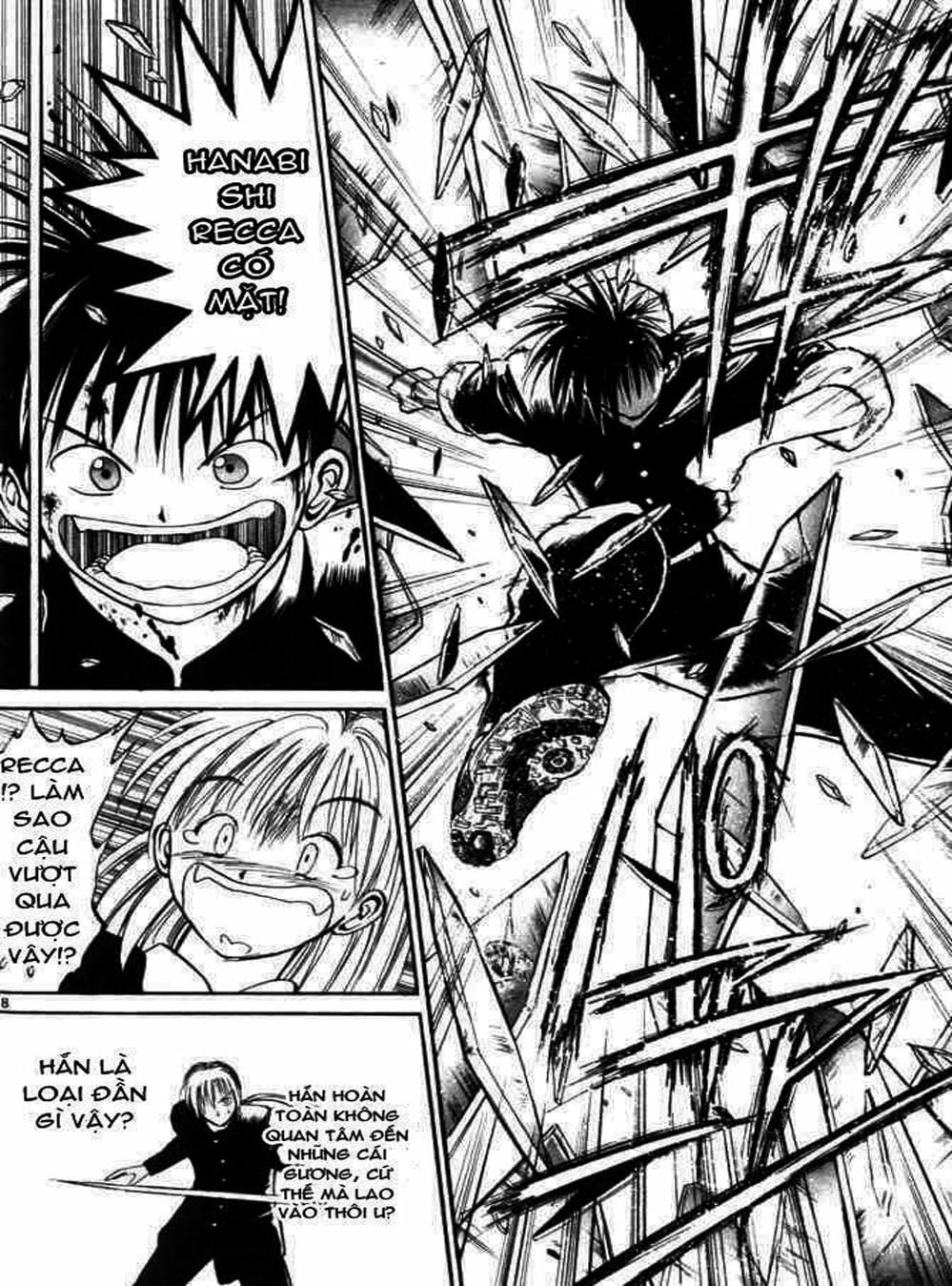 Truyện Tranh Ngọn Lửa Recca - Flame Of Recca trang 9