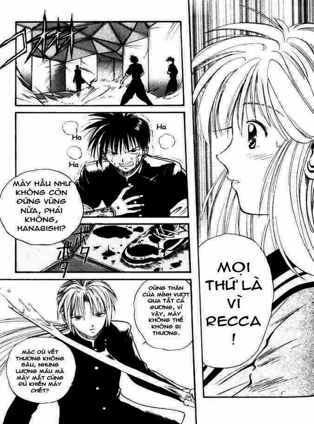 Truyện Tranh Ngọn Lửa Recca - Flame Of Recca trang 9