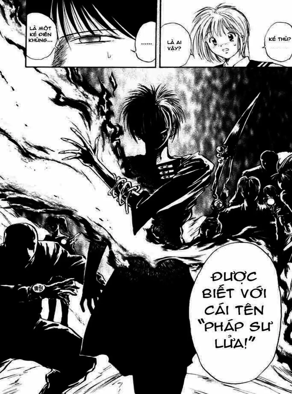 Truyện Tranh Ngọn Lửa Recca - Flame Of Recca trang 9