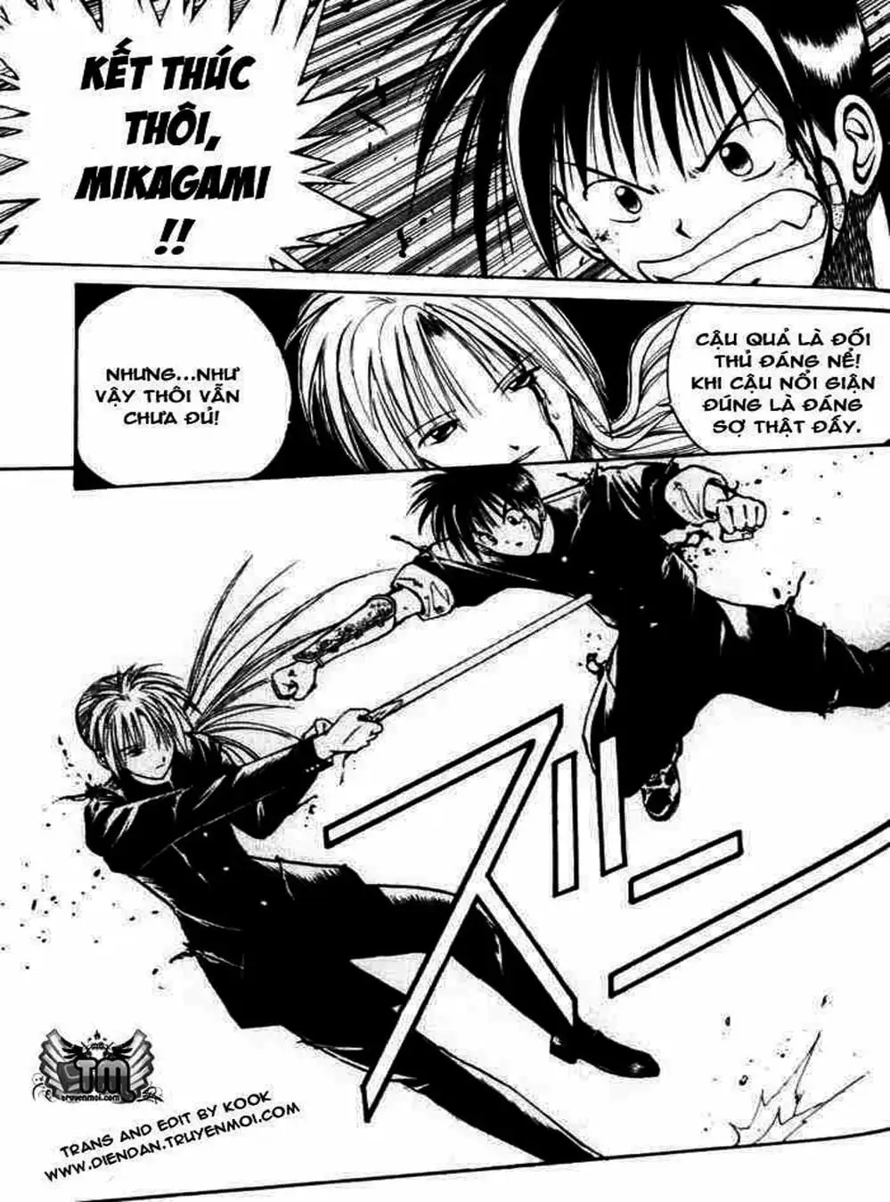 Truyện Tranh Ngọn Lửa Recca - Flame Of Recca trang 9