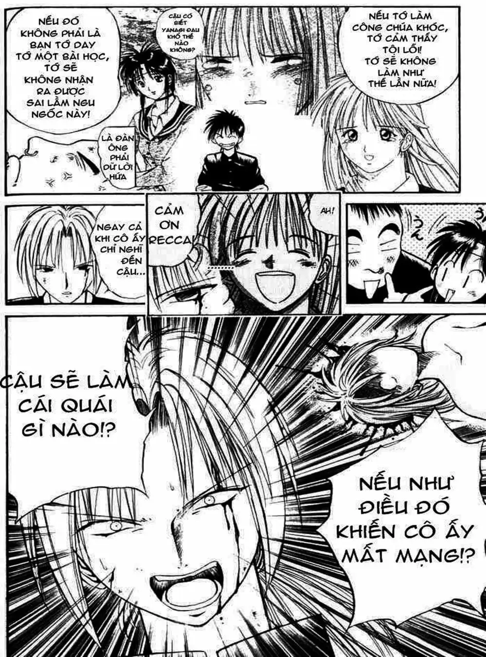 Truyện Tranh Ngọn Lửa Recca - Flame Of Recca trang 9