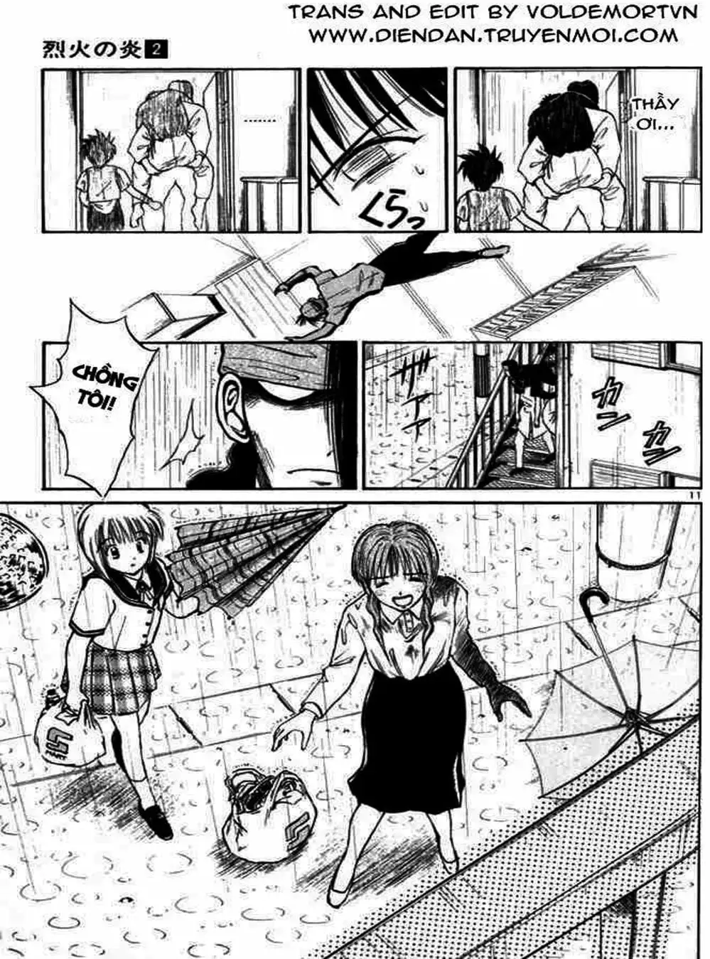 Truyện Tranh Ngọn Lửa Recca - Flame Of Recca trang 9