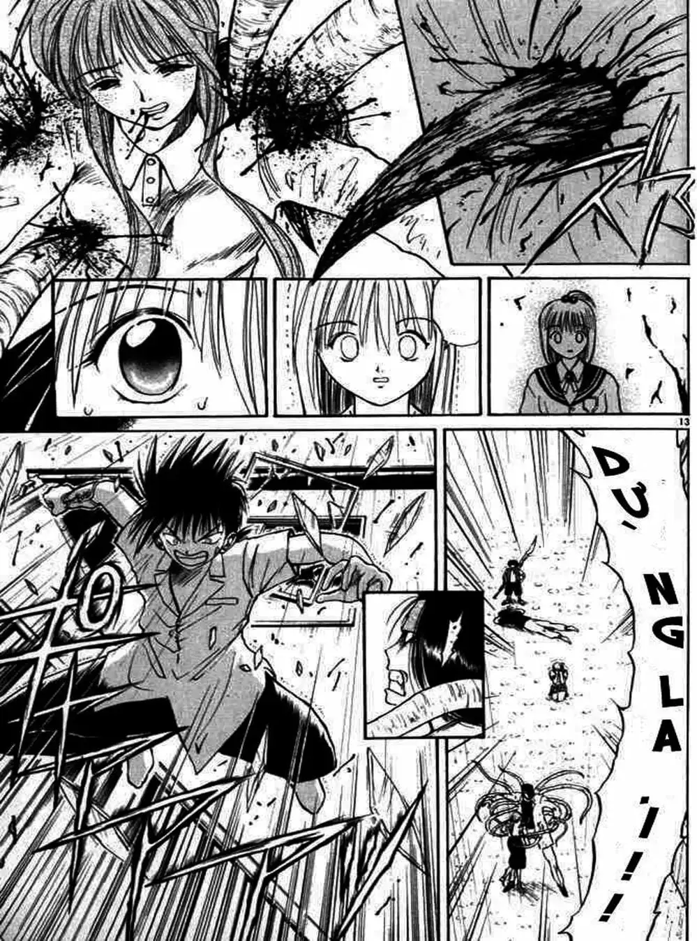 Truyện Tranh Ngọn Lửa Recca - Flame Of Recca trang 9