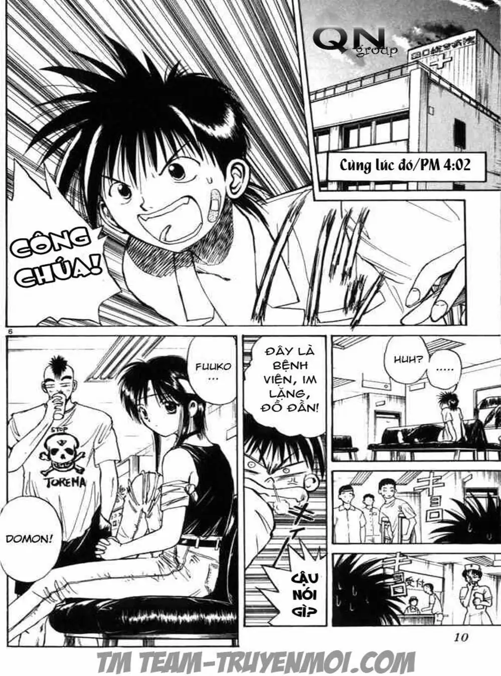 Truyện Tranh Ngọn Lửa Recca - Flame Of Recca trang 9