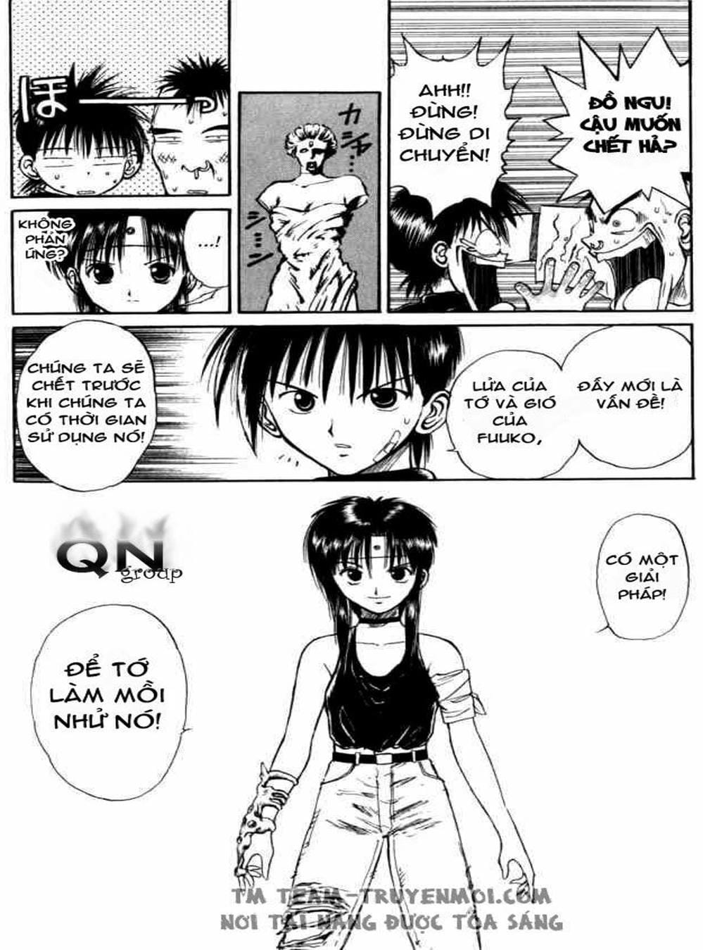 Truyện Tranh Ngọn Lửa Recca - Flame Of Recca trang 9