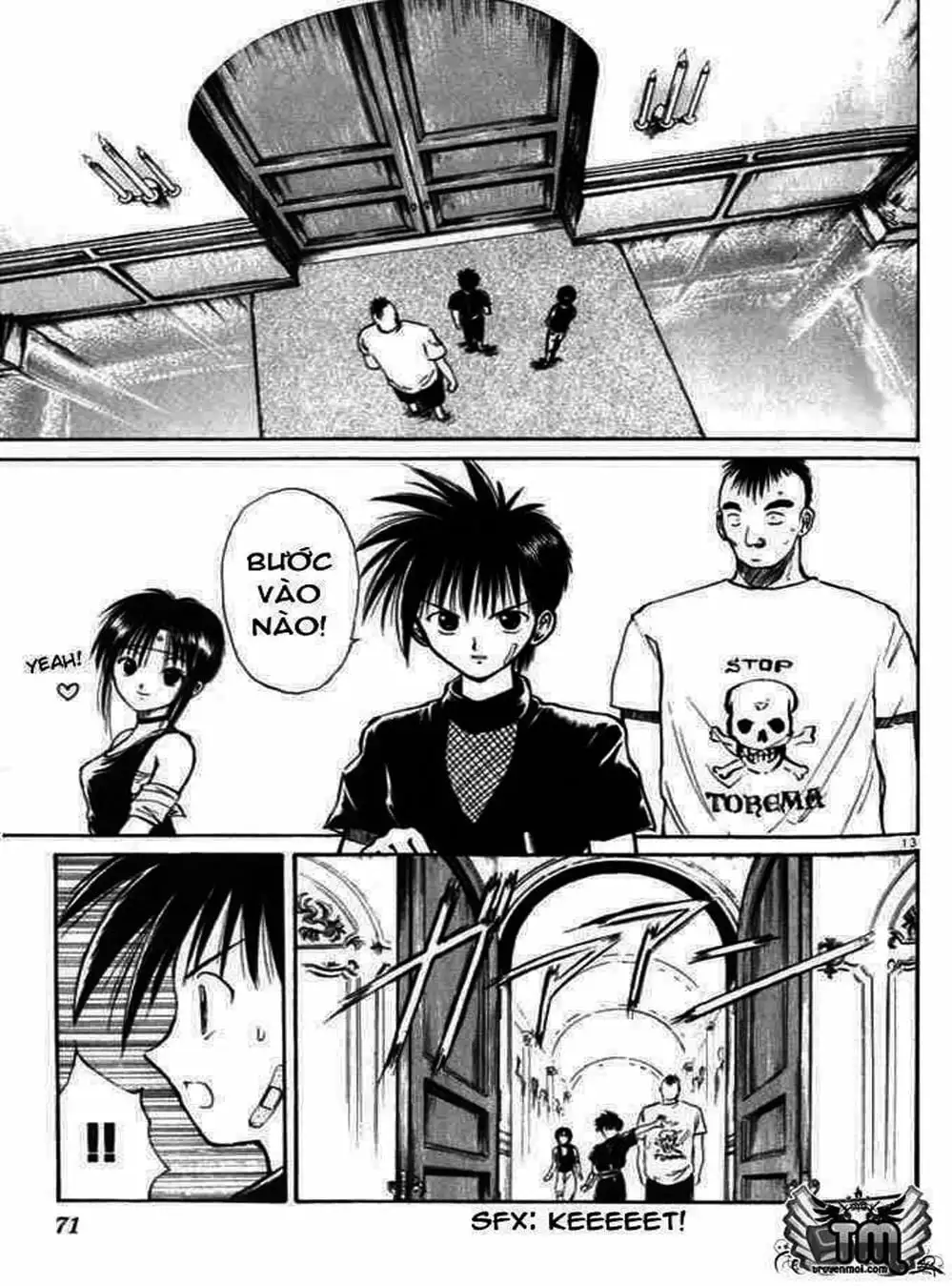 Truyện Tranh Ngọn Lửa Recca - Flame Of Recca trang 9