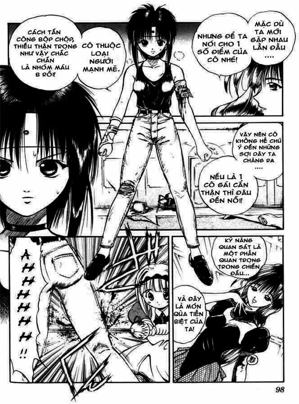 Truyện Tranh Ngọn Lửa Recca - Flame Of Recca trang 9