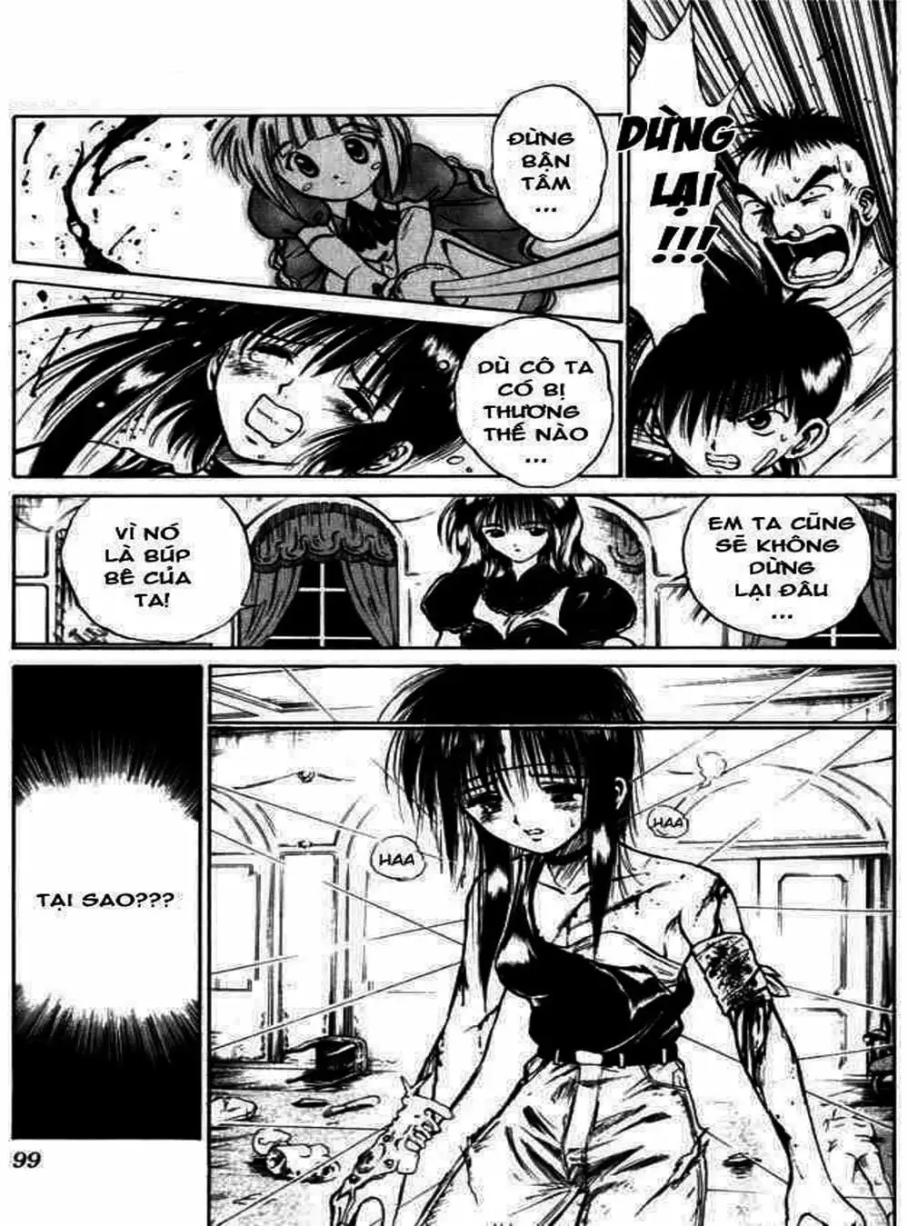 Truyện Tranh Ngọn Lửa Recca - Flame Of Recca trang 9