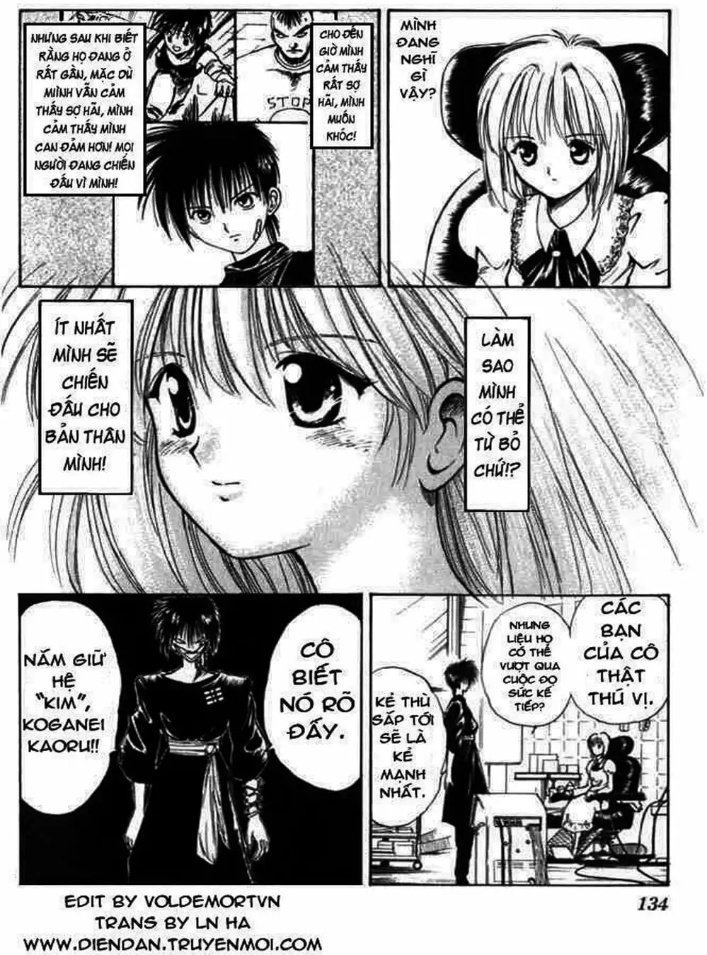 Truyện Tranh Ngọn Lửa Recca - Flame Of Recca trang 9