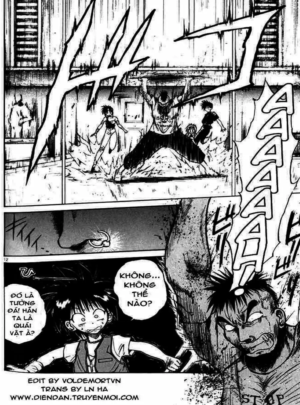 Truyện Tranh Ngọn Lửa Recca - Flame Of Recca trang 9