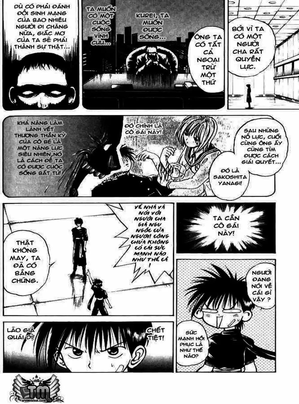 Truyện Tranh Ngọn Lửa Recca - Flame Of Recca trang 9