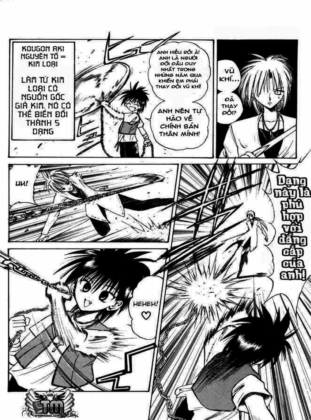 Truyện Tranh Ngọn Lửa Recca - Flame Of Recca trang 9