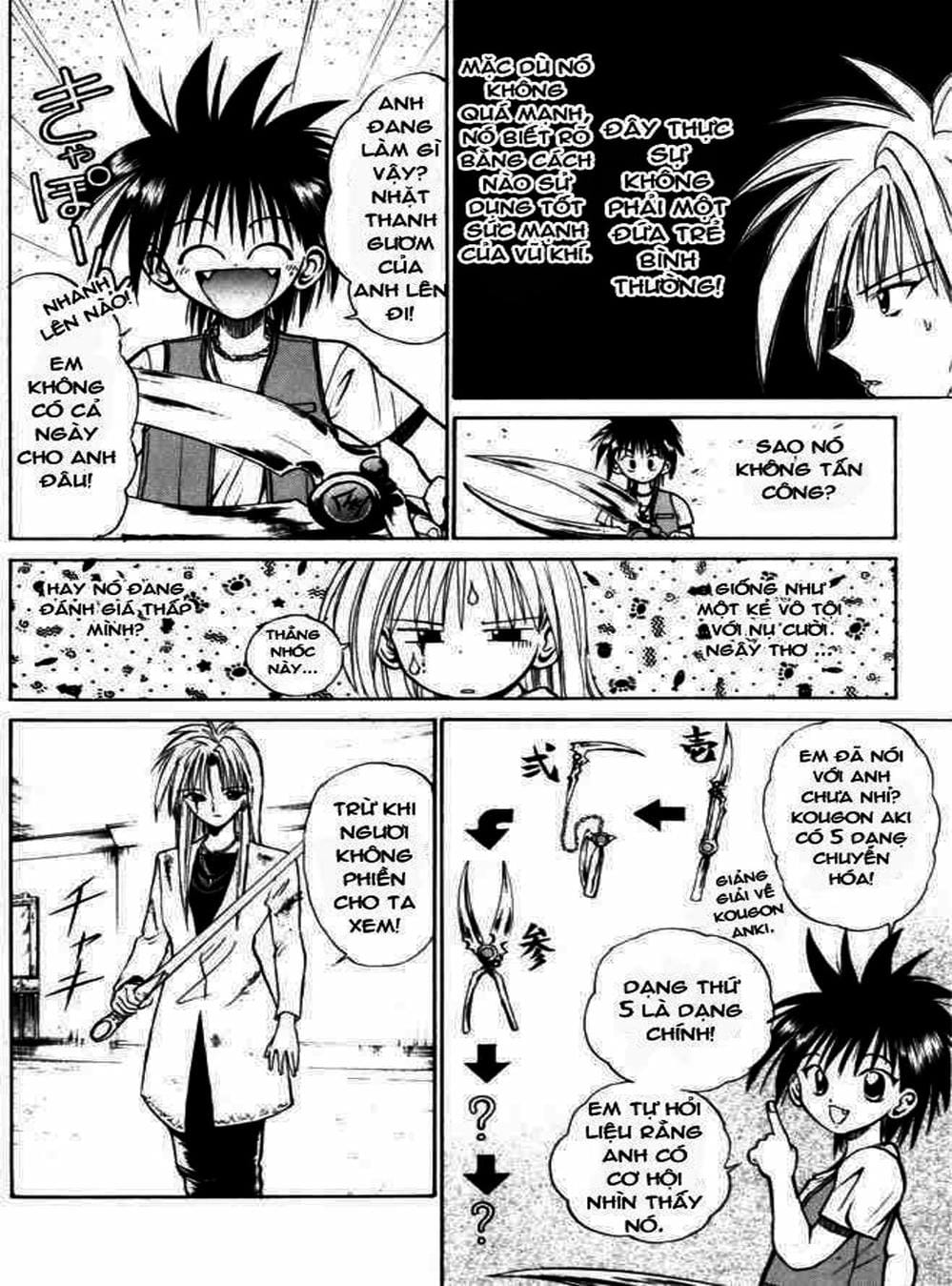 Truyện Tranh Ngọn Lửa Recca - Flame Of Recca trang 9