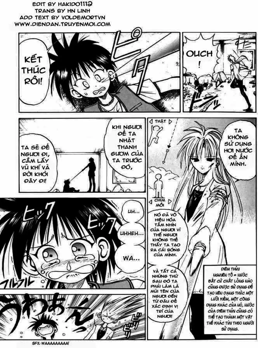 Truyện Tranh Ngọn Lửa Recca - Flame Of Recca trang 9