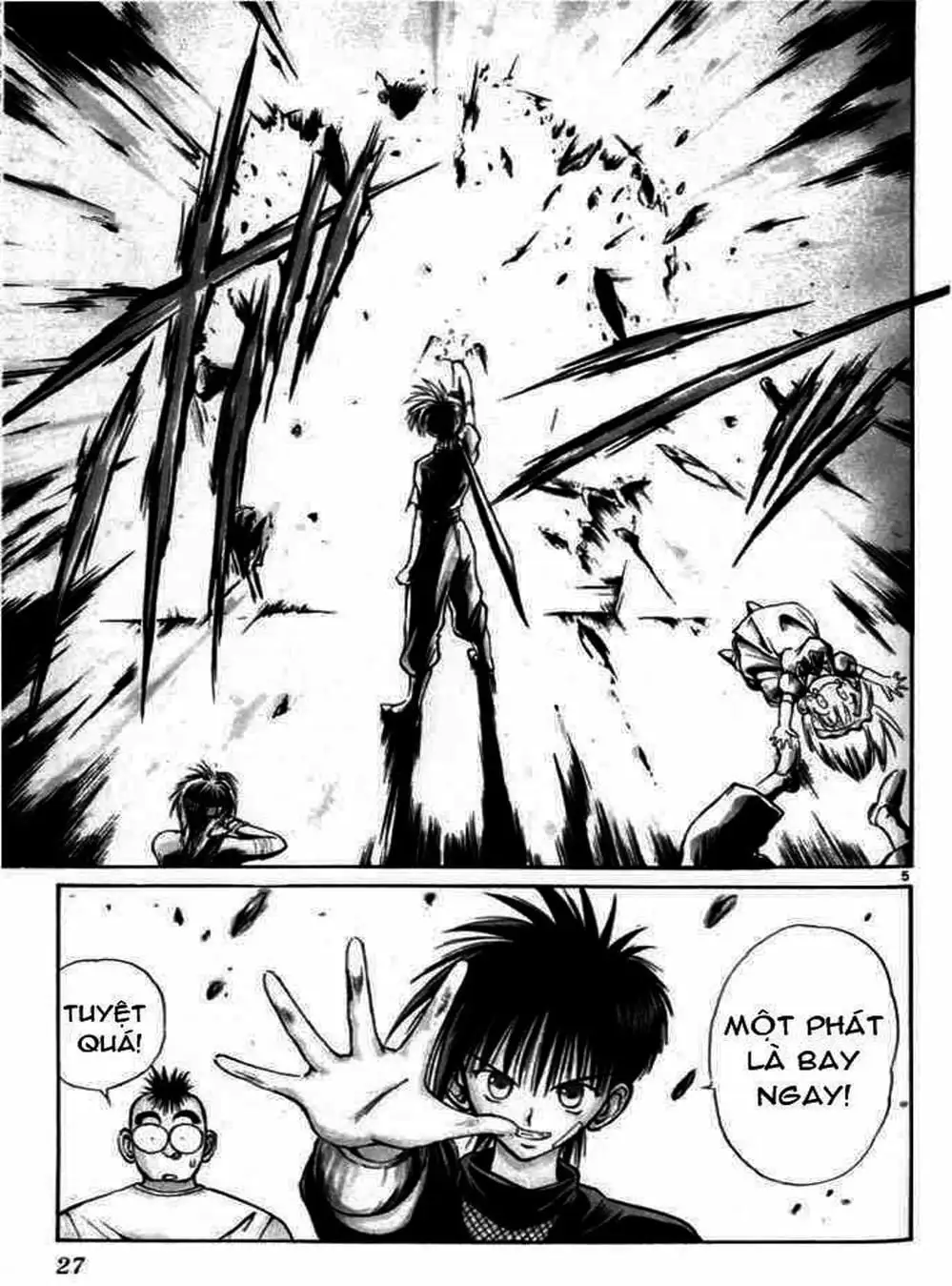 Truyện Tranh Ngọn Lửa Recca - Flame Of Recca trang 9